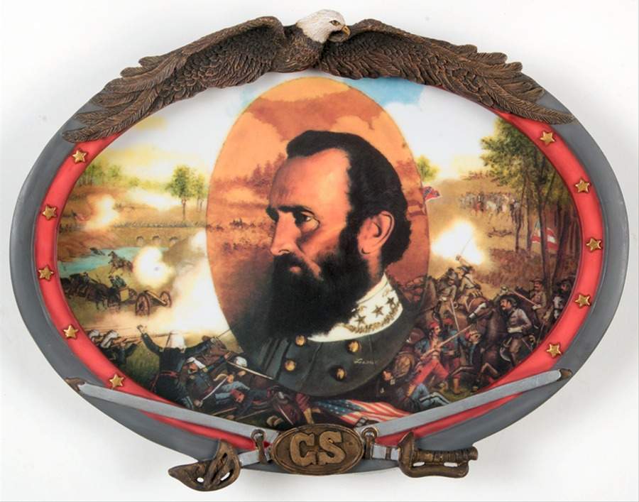 Gallant Leaders of the Civil War Jackson At Bull Run - No Box by Hamilton Collection-1