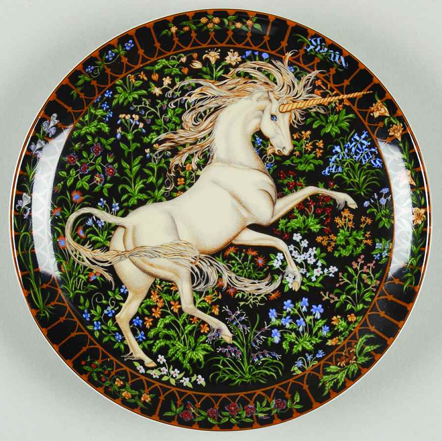 The World of Legends Unicorn - Boxed by Hutschenreuther-1