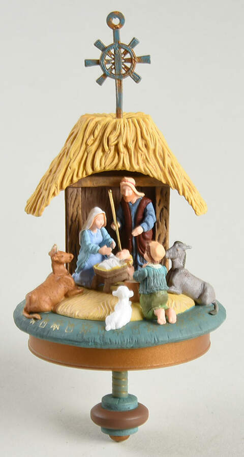 2002 Hallmark Christmas Ornaments A Song For The Lamb Of God - No Box by Hallmark Gold Crown-1