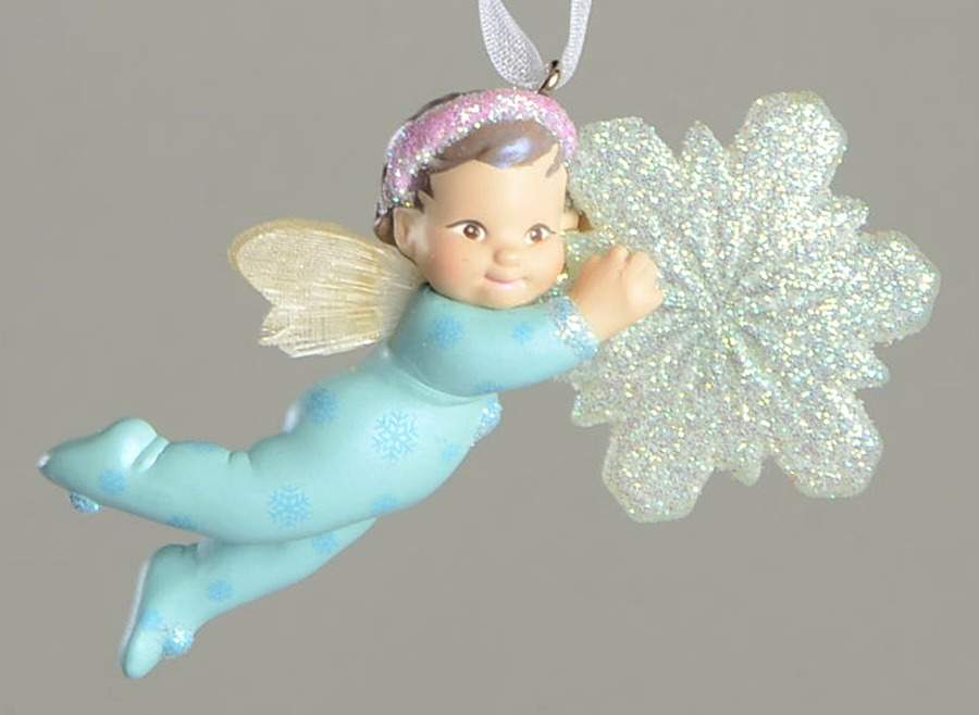 Frostlight Faeries Baby Estrella - No Box by Hallmark Gold Crown-1