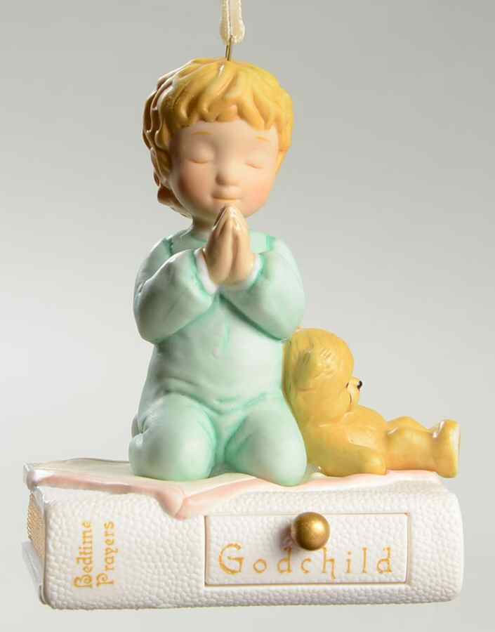 2002 Hallmark Christmas Ornaments Godchild - Boxed by Hallmark Gold Crown-1