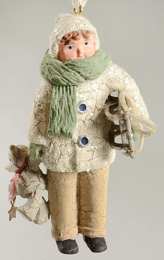 Memories of Christmas Winter's Ride - Boxed by Hallmark Gold Crown-1