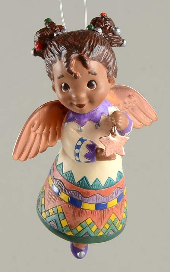 2002 Hallmark Christmas Ornaments Loving Angel - No Box by Hallmark Gold Crown-1