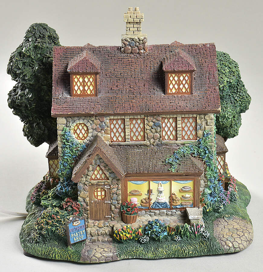 Thomas Kinkade's Lamplight Village Wiltshire Pastry Shop - No Box by Hawthorne Village-1