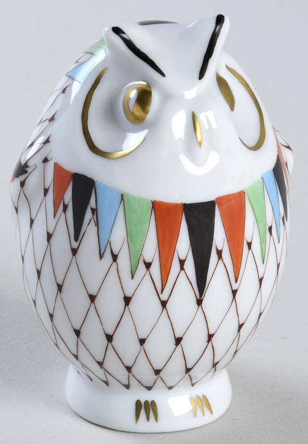 Hollohaza Figurines Owl - No Box by Hollohaza-1