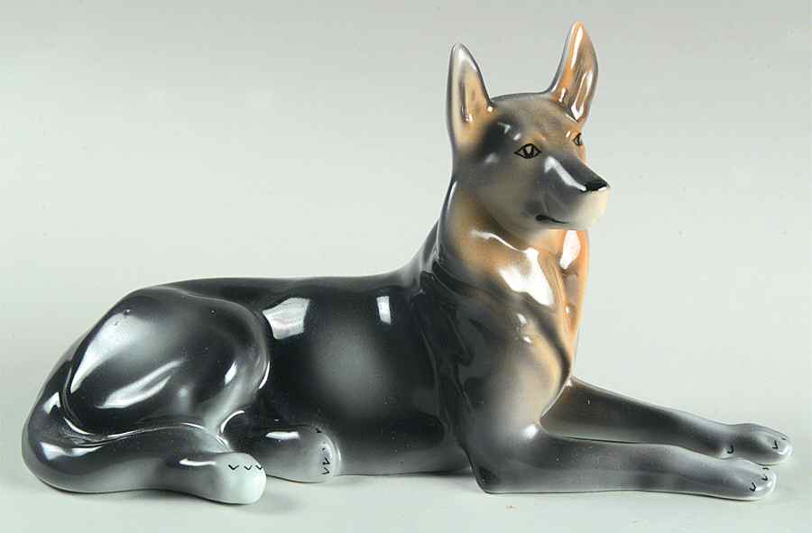 Hollohaza Figurines German Shepherd - With Box by Hollohaza-1