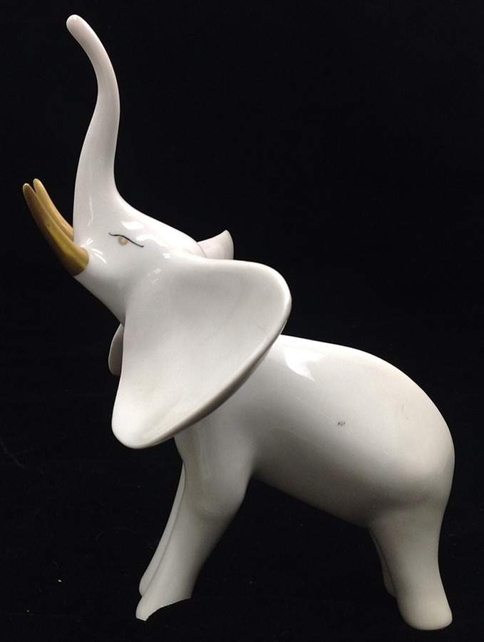 Hollohaza Figurines Elephant - No Box by Hollohaza-1