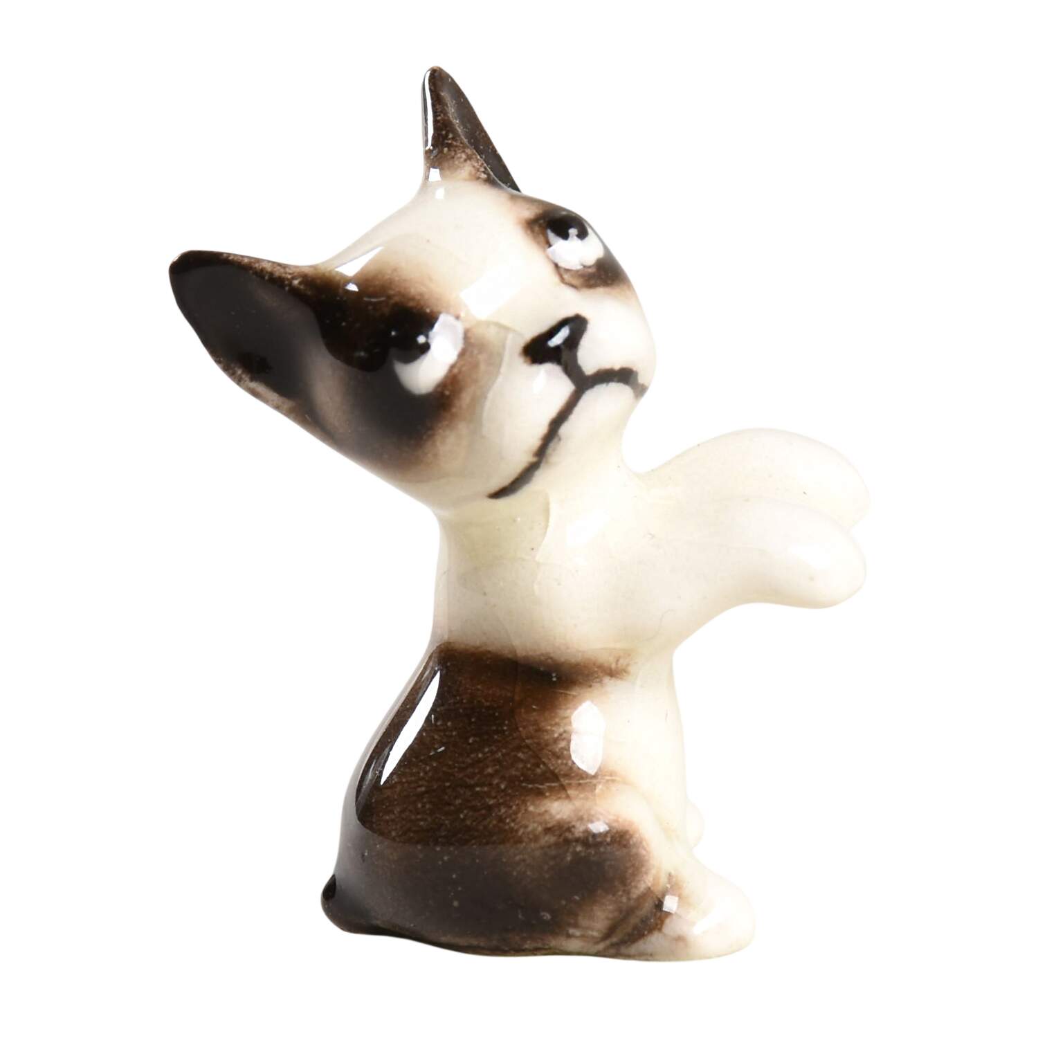Hagen-Renaker Figurines Boston Terrier Pupper-Begging - No Box by Hagen-Renaker-1