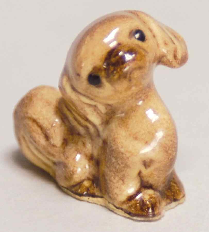Hagen-Renaker Figurines Pekinese Puppy-Seated Tan - No Box by Hagen-Renaker-1