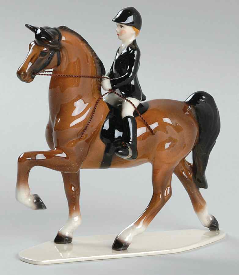 Hagen-Renaker Figurines Dressage Horse & Rider - No Box by Hagen-Renaker-1