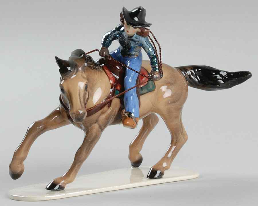 Hagen-Renaker Figurines Barrel Racer - No Box by Hagen-Renaker-1