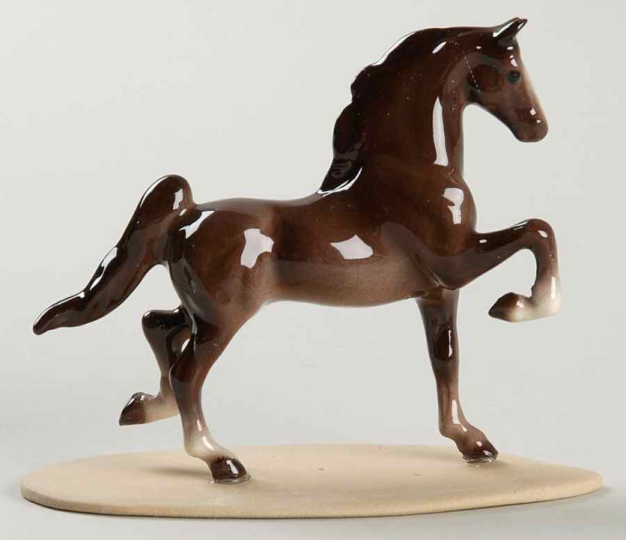 Hagen-Renaker Figurines Saddlebred On Base - No Box by Hagen-Renaker-1