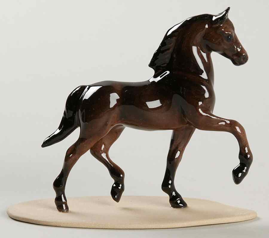 Hagen-Renaker Figurines Morgan On Base - No Box by Hagen-Renaker-1