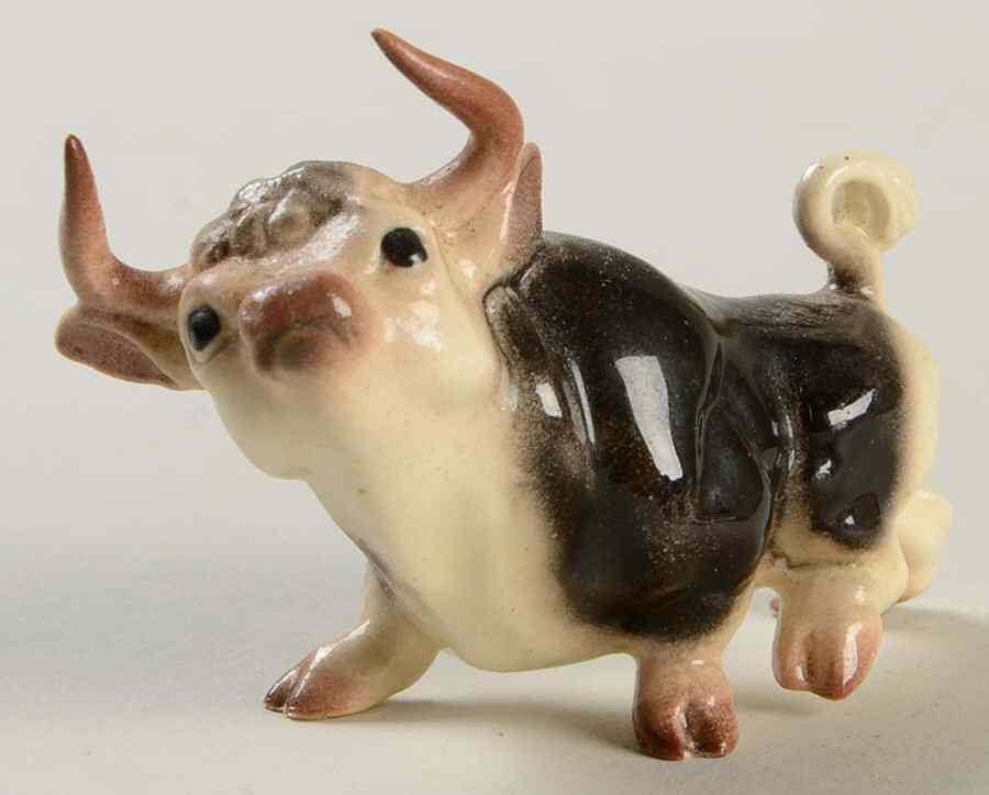 Hagen-Renaker Figurines Cartoony Bull - No Box by Hagen-Renaker-1