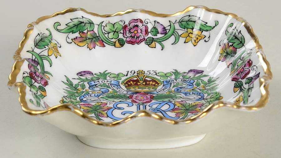 HAMmersley Royalty Giftware Elizabeth Ii Coronation Tray - No Box by Hammersley-1