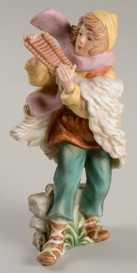 Thomas Kinkade Nativity Song Of Joy Musician - No Box by Hawthorne Village-1