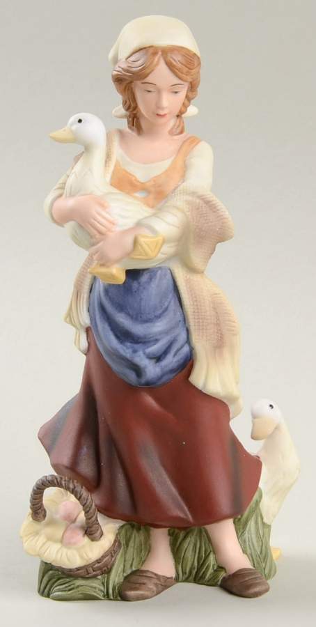 Thomas Kinkade Nativity Humble Peasant Maiden - No Box by Hawthorne Village-1