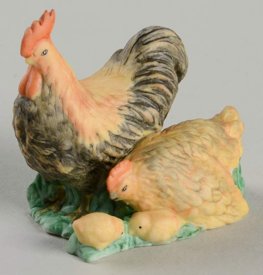Thomas Kinkade Nativity Witness To The Miracle-Chickens - No Box by Hawthorne Village-1