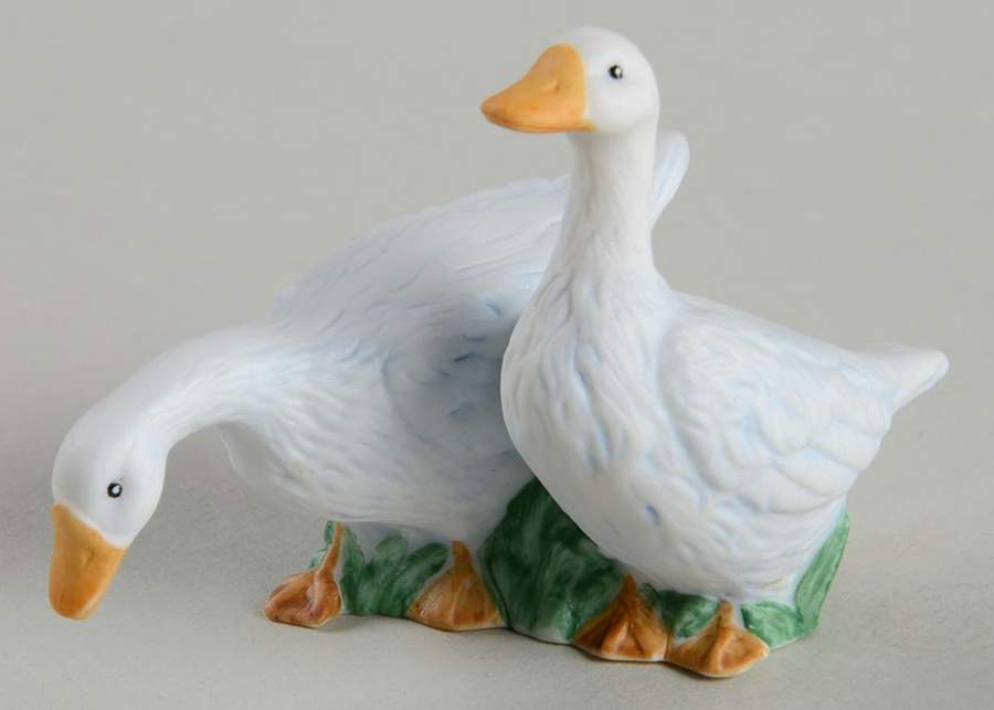 Thomas Kinkade Nativity Witness To The Miracle-Ducks - No Box by Hawthorne Village-1