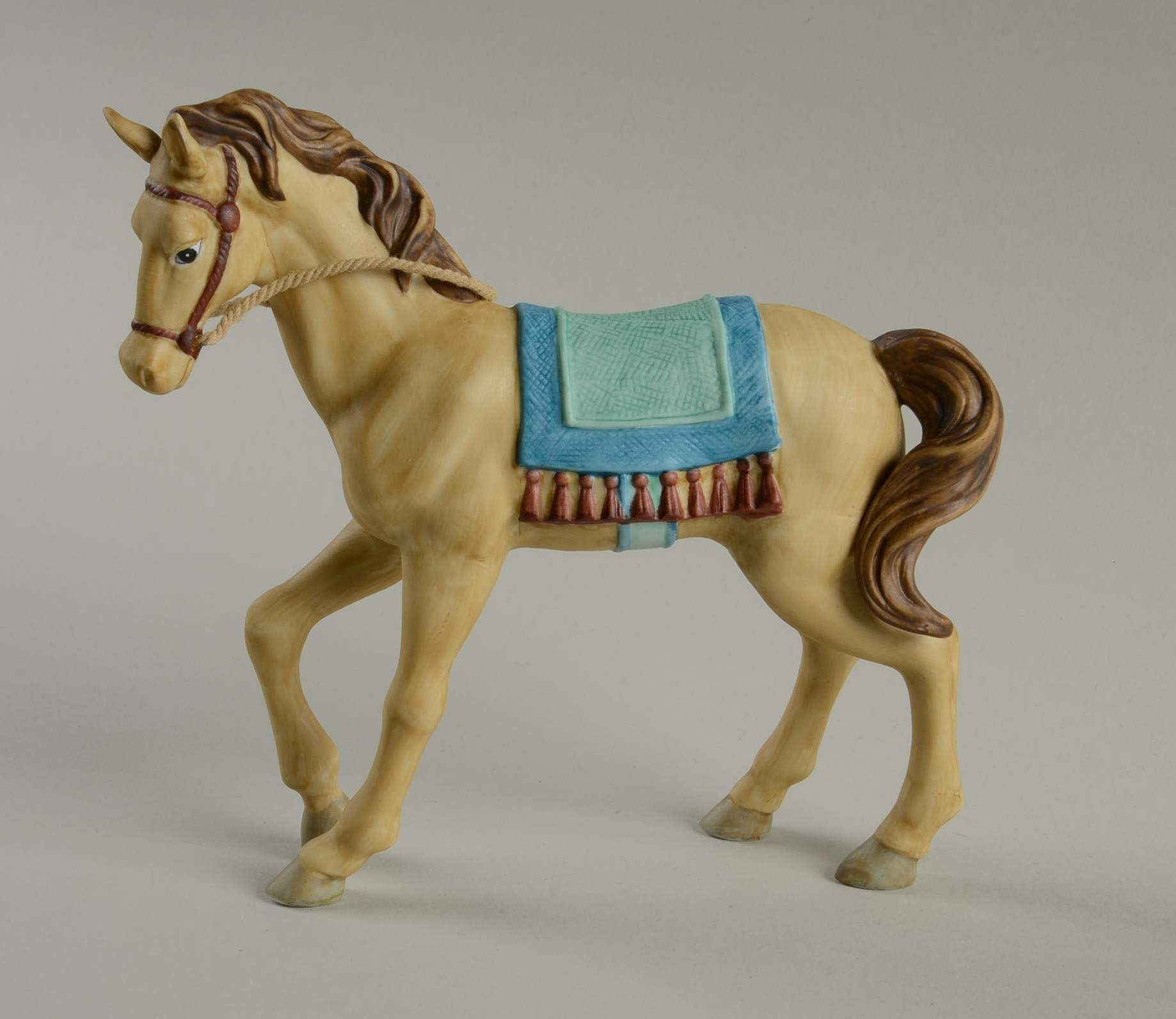 Thomas Kinkade Nativity Faithful Horse - No Box by Hawthorne Village-1