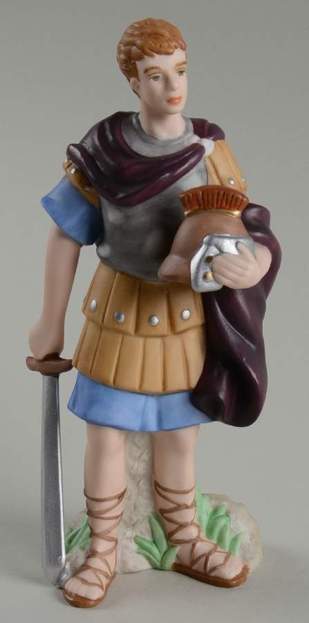 Thomas Kinkade Nativity Humbled Soldier - No Box by Hawthorne Village-1