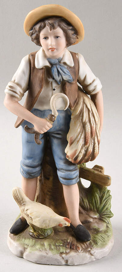 Homco Figurines Farmer Boy - No Box 59a by Homco-1