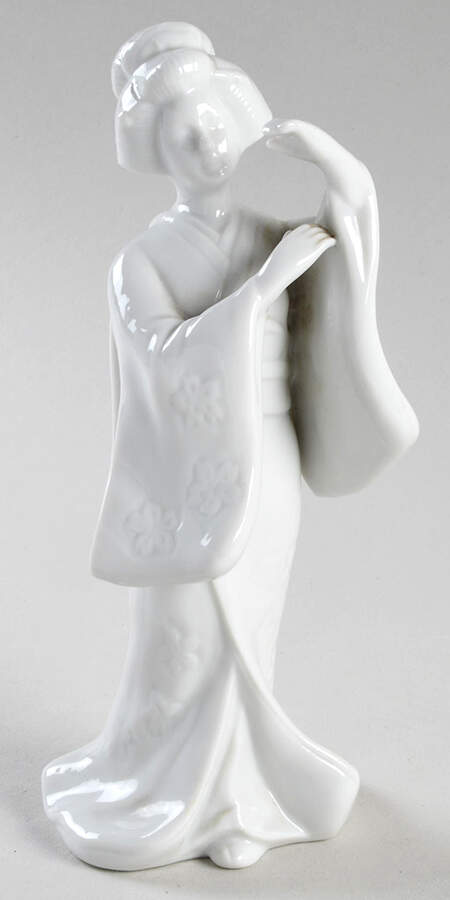 Homco Figurines Geisha - White - No Box by Homco-1