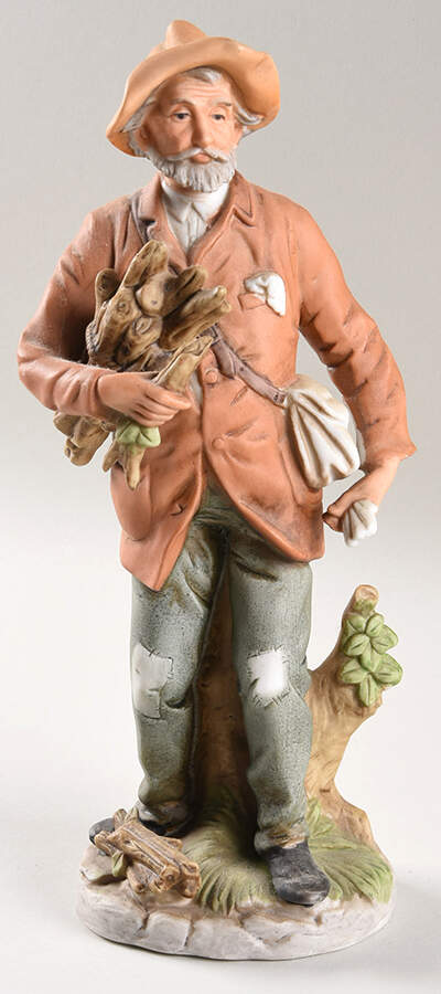 Homco Figurines Old Man With Sticks - No Box by Homco-1