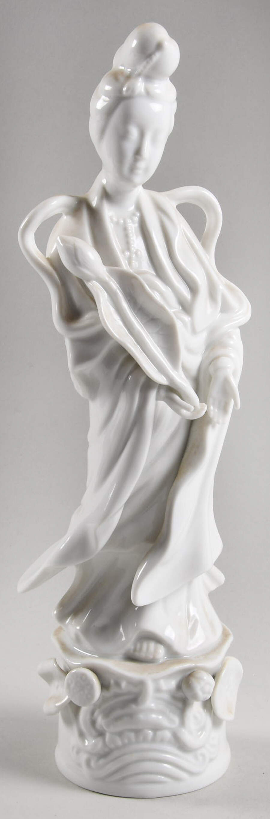 Homco Figurines Kuan Yin Goddess - Blanc De Chine - No Box by Homco-1
