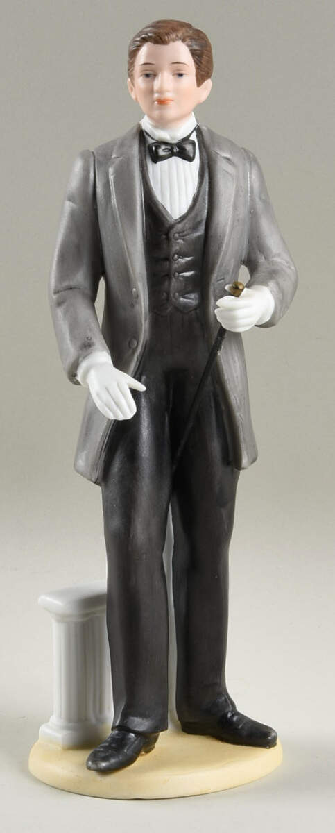 Homco Figurines Man With Walking Stick - No Box by Homco-1