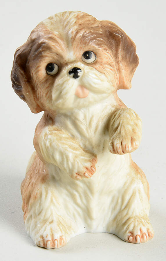 Homco Figurines Shih Tzu Puppy Standing - No Box by Homco-1