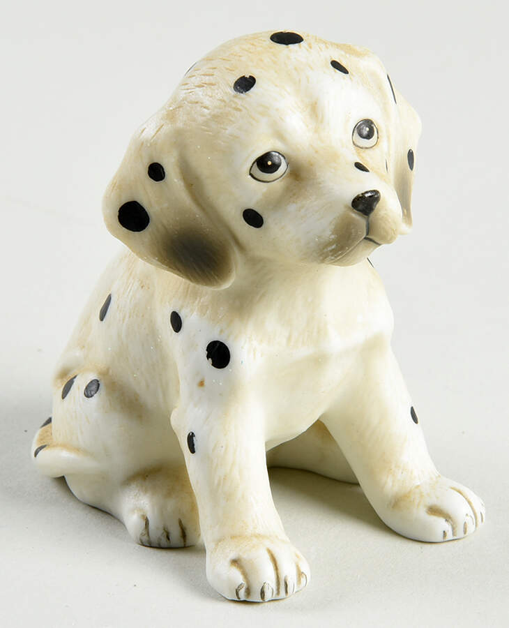 Homco Figurines Dalmation Puppy Sitting - No Box by Homco-1