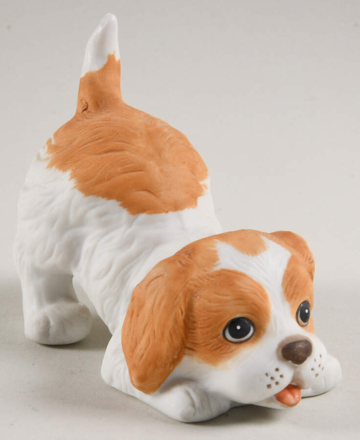 Homco Figurines Cocker Spaniel Puppy Head Down On Paws - No Box by Homco-1