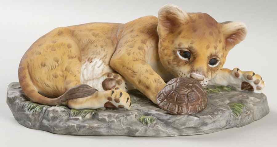 Homco Figurines Baby Lion - Boxed by Homco-1