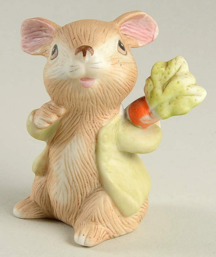 Homco Figurines Rabbit Hiding Carrot - No Box by Homco-1