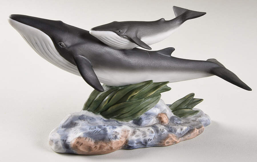 Endangered Species Fin Whales-1995 - Boxed by Homco-1