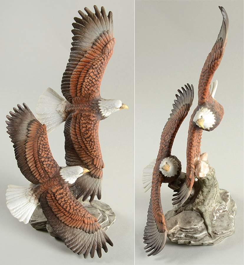 Endangered Species Bald Eagles - Boxed by Homco-1