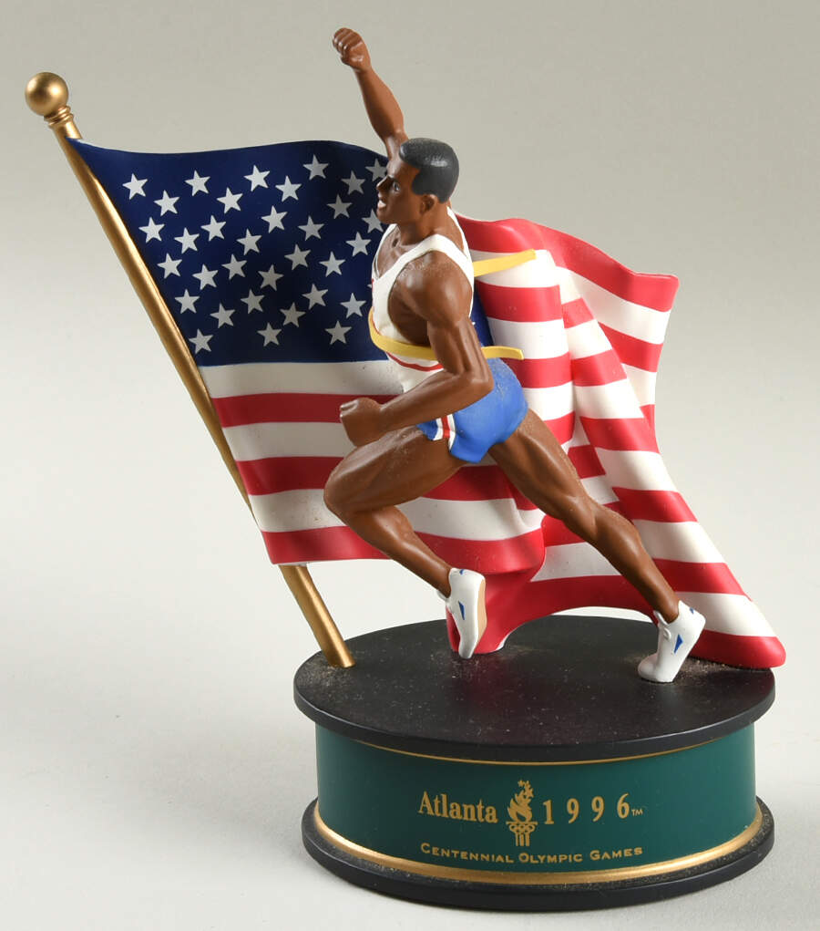Olympic Spirit Track & Field Figurine - Boxed by Hallmark Gold Crown-1
