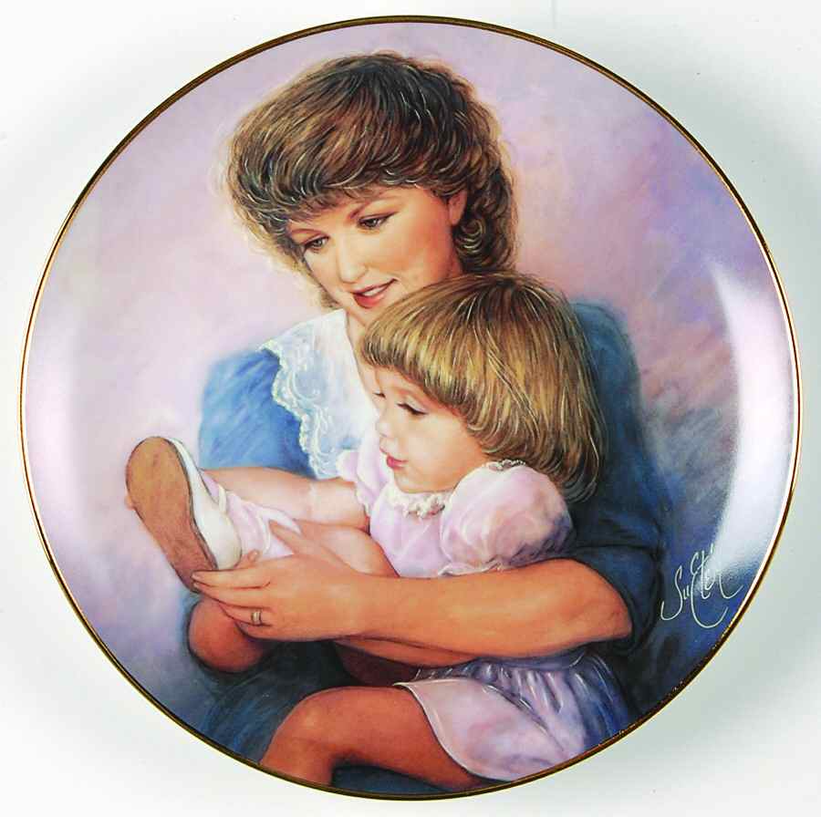 Infinite Love Love Goes Forth On Little Feet - No Box by Hamilton Collection-1