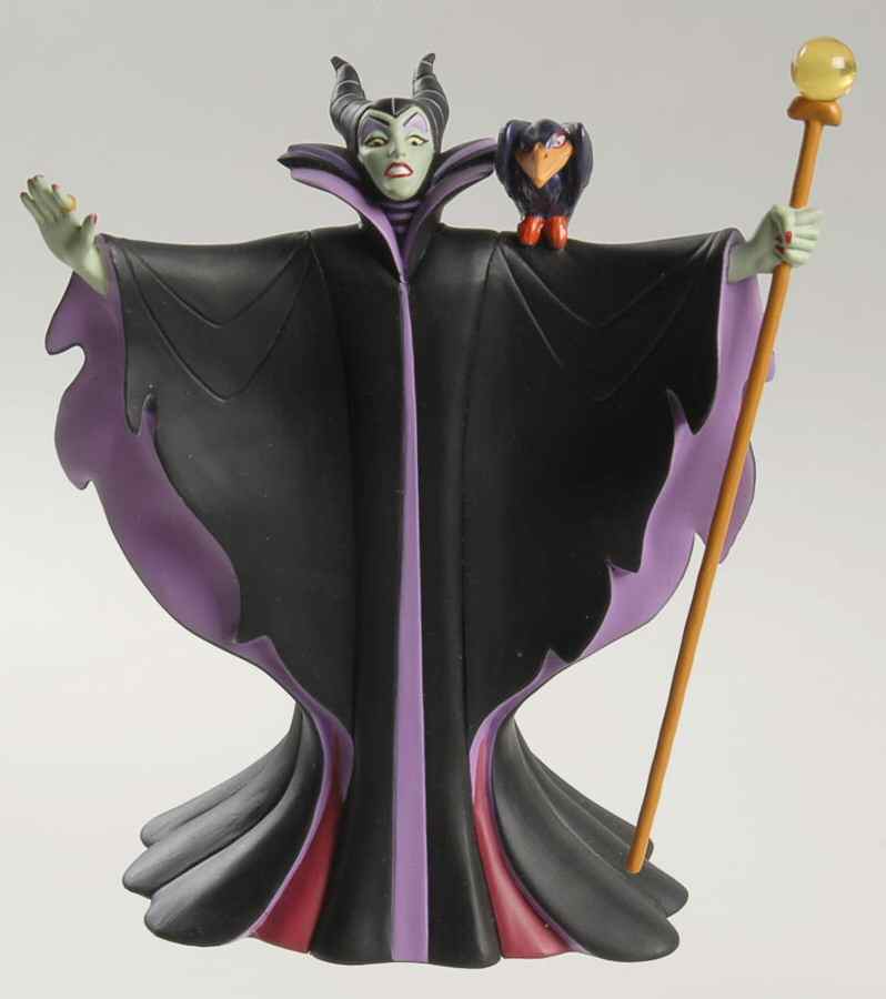 Unforgettable Villains Maleficent-Sleeping Beauty - No Box by Hallmark Gold Crown-1