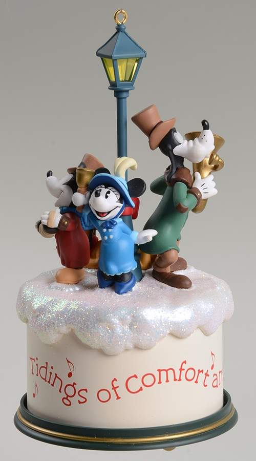 Mickey & Co Merry Carolers - No Box by Hallmark Gold Crown-1