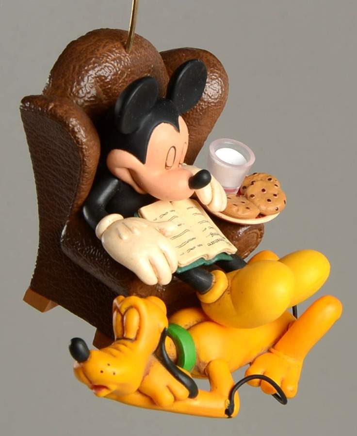 Mickey & Co Dreaming Of Christmas - With Box by Hallmark Gold Crown-1