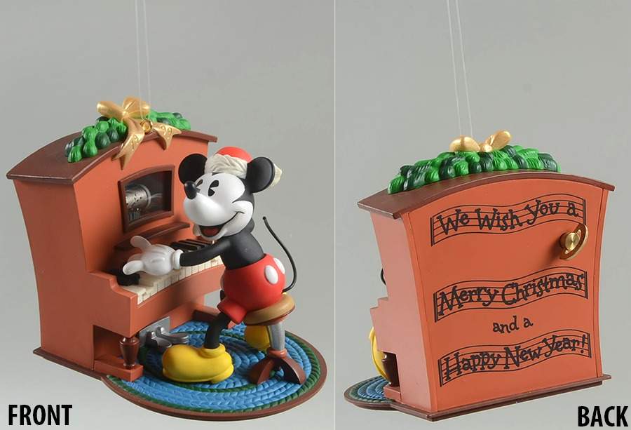 Mickey & Co Piano Player Mickey - Boxed by Hallmark Gold Crown-1