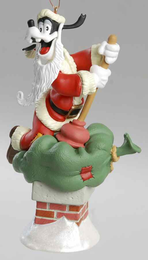 Mickey & Co Goofy As Santa's Helper - Boxed by Hallmark Gold Crown-1