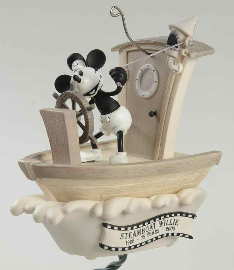 Mickey & Co Steamboat Willie - Magic - No Box by Hallmark Gold Crown-1