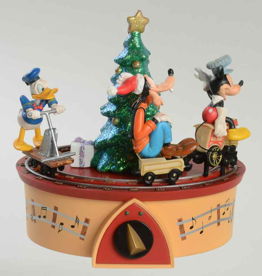 Mickey & Co Mickey's Jingle Bell Express - Boxed by Hallmark Gold Crown-1