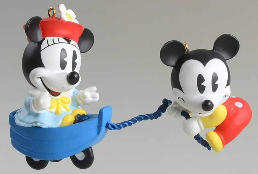 Mickey & Co Make Believe Boat - Boxed by Hallmark Gold Crown-1