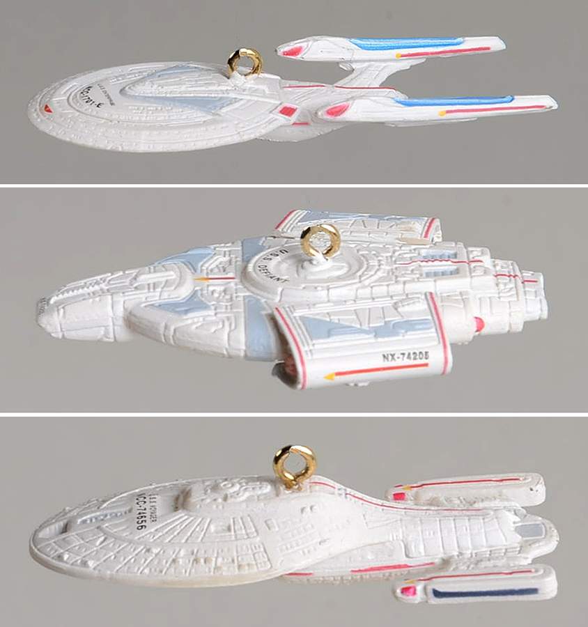 Star Trek-Deep Space Nine Starfleet Legends-Miniature - Boxed by Hallmark Gold Crown-1