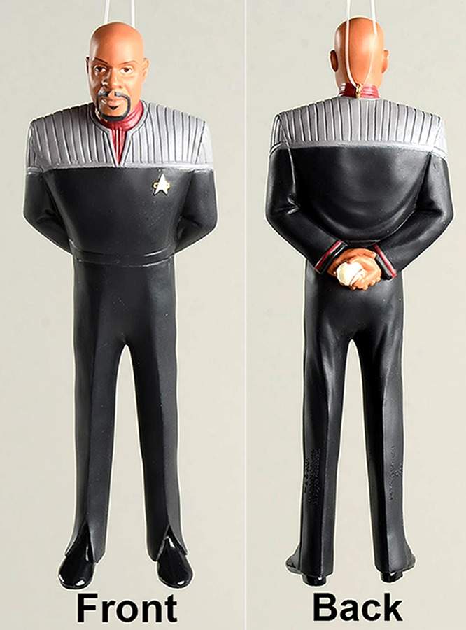 Star Trek-Deep Space Nine Captain Benjamin Sisko - No Box by Hallmark Gold Crown-1