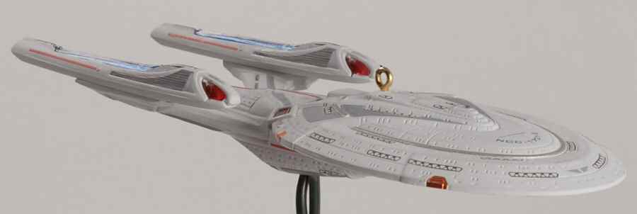 Star Trek-First Contact U.S.S. Enterprise Ncc-1701-E - With Box by Hallmark Gold Crown-1